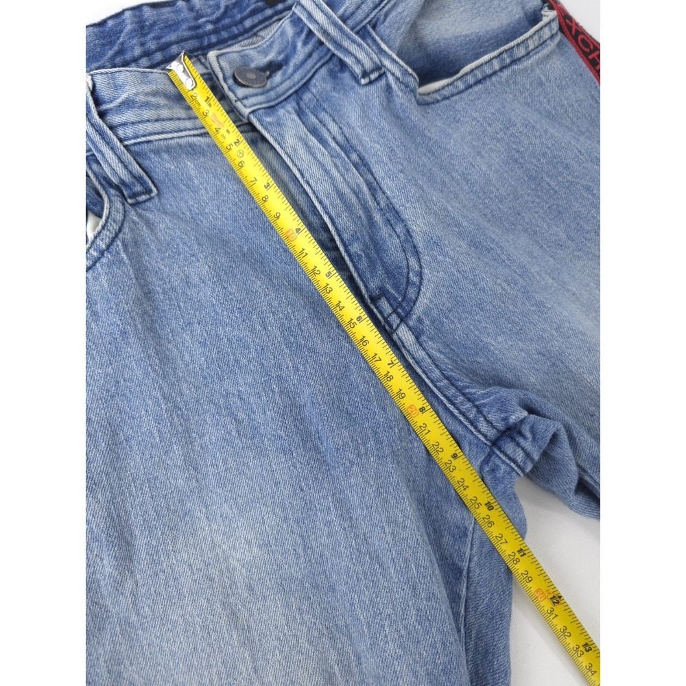 A/X J13 Slim Jeans light wash with Armani Exchange on the sides men's size 31 - Picture 8 of 11